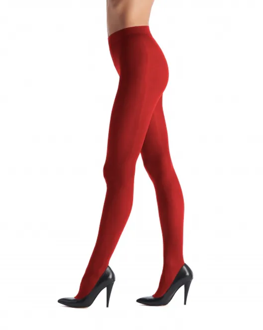 Hovedbilde Oroblu Satin tights rød 60 ...