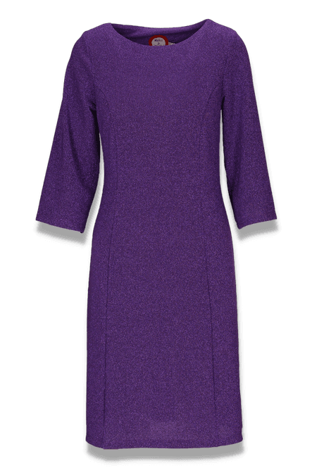 Hovedbilde Bitten purple glitterkjole