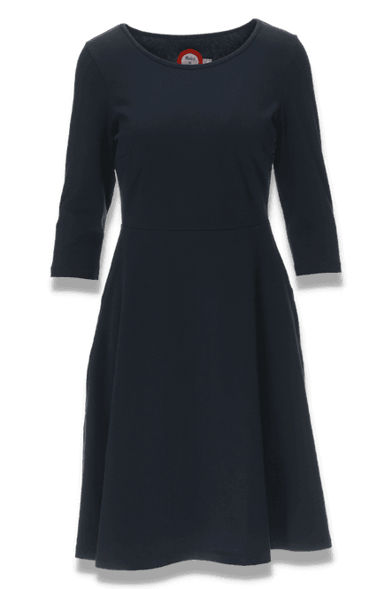 Hovedbilde Denise marineblå basiskjole