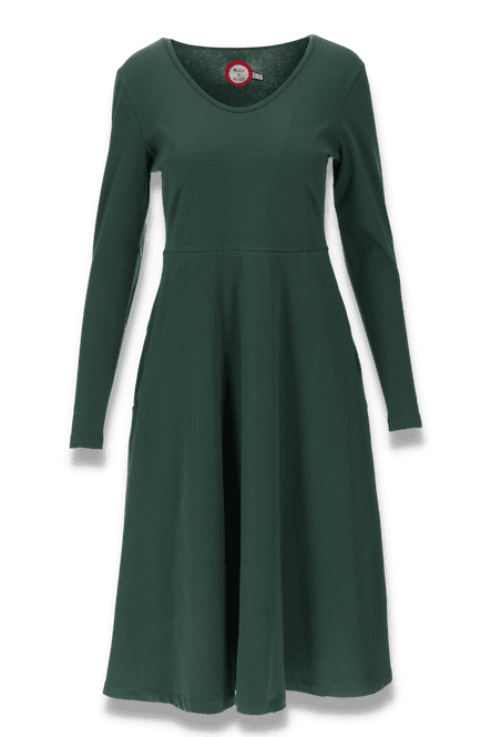 Hovedbilde Runa combogrønn basiskjole