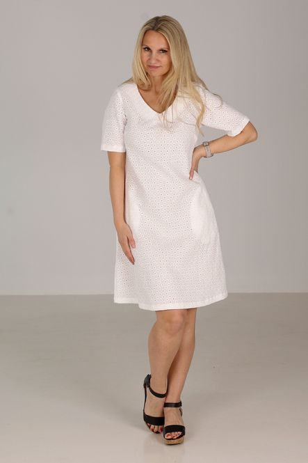 Hovedbilde Loretta hvit kjole