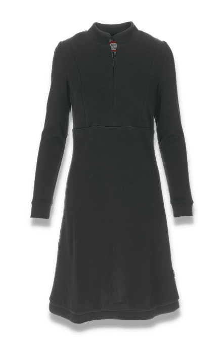 Hovedbilde Tale sort elegant ullkjole 