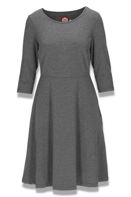 Hovedbilde Denise grå basiskjole