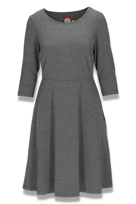 Hovedbilde Denise grå basiskjole