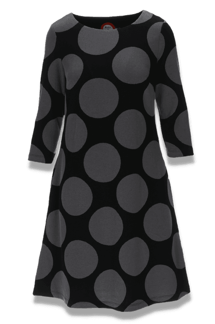 Hovedbilde Bianca sort grå kjole
