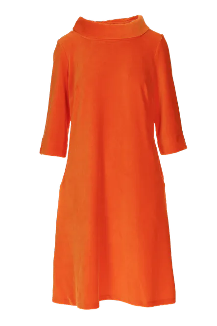 Hovedbilde Sanna oransje kjole i velur