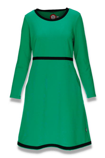 Hovedbilde Klara grønn bomullskjole 