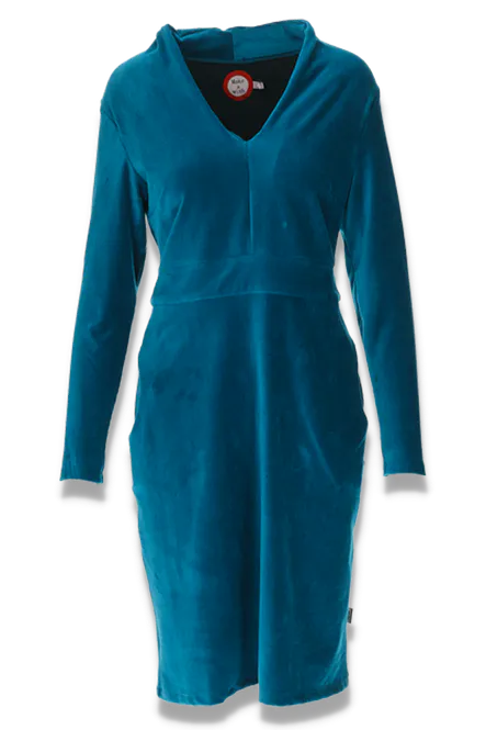 Hovedbilde Elsi petrol basiskjole