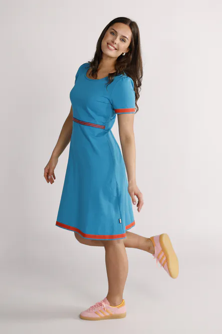 Hovedbilde Pauline turquoise og oransje ...