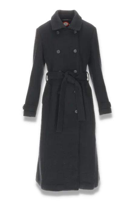 Hovedbilde Carola ullkåpe i sort 